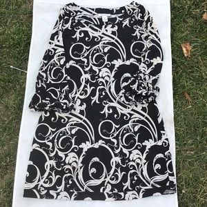 Short print dress